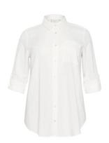 Kaffe Curve - Kcnana Shirt Tunic - Tunika - Balta