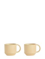 OYOY Living Design - Yuka Espresso Cup - Pack Of 2 - Espreso puodelis - Kreminė spalva