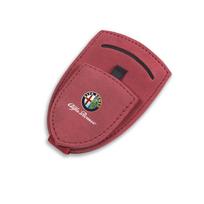 RZUD8 2026 Hot Sticker Car Sun Visor Glasses Box Sunglasses Clip Card Ticket Holder For Alfa Romeo Giulia Stelvio Giulietta 156 159 14