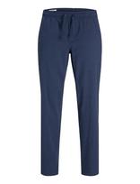 Jack & Jones - Jpstace Breeze Jogger Ln - Lininės kelnės - Tamsiai mėlyna