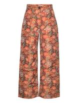 Soulland - Inna Pants - Plačios kelnės - Oranžinė