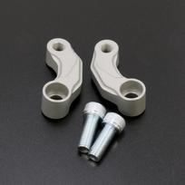 For Suzuki V-strom DL 650 2017 - 2019 Suzuki V-strom DL1000 2014-2019 Motorcycle Mirrors Riser Extension Brackets Adapter sidabras