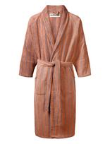 Bongusta - Naram Bathrobe - Camel & Ultramarine - Chalatas - Rožinė