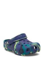 Crocs - Classic Marbled Clog T - Klumpės - Mėlyna