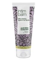 Australian Bodycare - Intim Balm - After Shave Balm Against Red Spots - Lemon Myrtle - 100 Ml - Kūno kremas - Balta