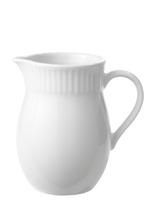 Aida - Relief - Mælkekande Porcelæn White 1 Stk  0,2 L - Pieno ąsotis - Balta