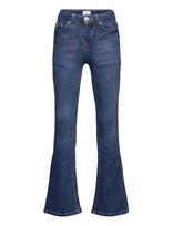 Grunt - Grtexas Low Flare Blue - Plataus kirpimo džinsai - Mėlyna
