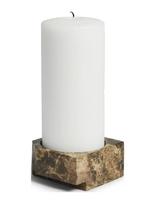 WOUD - Jeu De Dés 3 Candle Holder - Žvakių laikiklis - Ruda