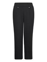 ONLY Carmakoma - Carsania Button Pant Jrs Pnt Noos - Plačios kelnės - Juoda