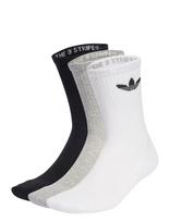 Adidas Originals - Tr Crew S 3P - Įprastos kojinės - Balta