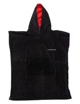 Quiksilver - Hoody Towel Youth - Vonios pončas - Juoda