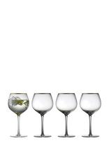 Lyngby Glas - Gin & Tonic Glas Palermo Gold 65Cl 4Stk - Džino taurė - Nude