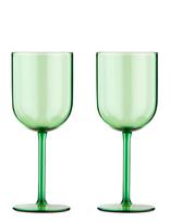 Studio About - Wine Glass, Tall - Baltojo vyno taurės - Žalia