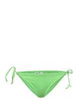 Calvin Klein - String Side Tie - Bikinis su raišteliais šonuose - Žalia
