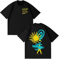 Singer Louis Tomlinson How Did I Get Here Tour 2026 Print TShirt Men Women Hip-hop T-shirt Cotton Casual Aesthetic Trend T-shirs 5XL įvairiaspalvis