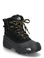The North Face - Y Chilkat V Lace Wp - Žieminiai batai su raišteliais - Juoda
