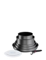 Tefal - Ingenio Daily Chef On 8 Pcs Set - Puodų rinkinys - Pilka