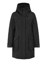 Didriksons - Thelma Wns Parka 10 - Sportinė striukė - Juoda