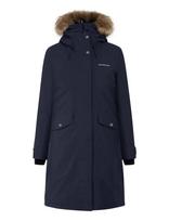 Didriksons - Erika Wns Parka 3 - Parkų stiliaus paltas - Mėlyna