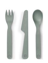 Elodie Details - Children's Cutlery - Pebble Green - Stalo įrankiai - Pilka