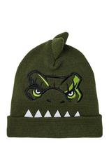 Name It - Nmmjovanni Jurassic Knit Hat Vde - Kepurė - Chaki spalva