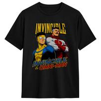 Invincibles And Omni-Man A Viltrumite Legacy Retro Comic Fan Ar Men T Shirt Novelty Tee Shirt Short Sleeve Crewneck T-Shirt S įvairiaspalvis