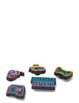 Crocs - Lights Up Neon Gamer 5 Pack - Batų aksesuarai - Marga / raštuota