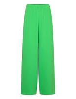 Selected - Slftinni-Relaxed Mw Wide Pant N Noos - Plačios kelnės - Žalia