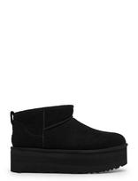 UGG - W Classic Ultra Mini Platform - Žieminiai batai - Juoda
