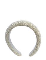 Pipol's Bazaar - Coco Beaded Headband White - Plaukų juosta - Balta