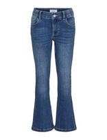 Vero Moda Girl - Vmriver Flar Dnm Jns Vi3336 Ga Girl Noos - Plataus kirpimo džinsai - Mėlyna