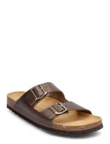 Scholl - Sl Julien Leather Coffee - Sandalai - Ruda