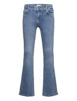 Grunt - Texas Low Flare Vintage Blue - Plataus kirpimo džinsai - Mėlyna