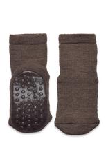 Mp Denmark - Wool Socks - Anti-Slip - Neslystančios kojinės - Ruda