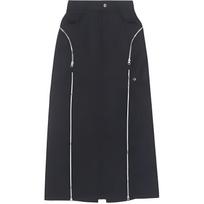 Converse Casual Long Skirt Women's Black 10027958-A01 S
