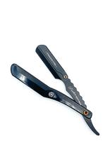 Parker - Parker Srbba - Black Abs Handle Clip Type Black Blade Holder Barber/Straight Razor - Skrudintuvas - Juoda