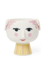 Bjørn Wiinblad - Eva Urtepotteskjuler På Fod Ø15.5 Cm Pink - Gėlių vazonas - Marga / raštuota