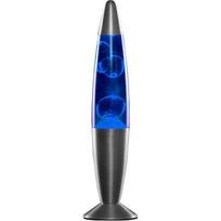 Lampe de lave - Magma - 25 W - Design en cristal - Couleur bleu moderne mėlyna
