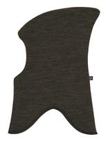 Smallstuff - Balaclava, 2 Layers, Dark Brown Drop Needle, Merino Wool, Size 92/98 - Balaklava - Ruda