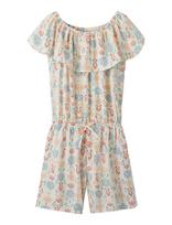 Name It - Nkfvinaya Ss Playsuit Fffff Noos - Kombinezonas - Kreminė spalva