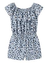 Name It - Nkfvinaya Ss Playsuit Fffff Noos - Kombinezonas - Marga / raštuota