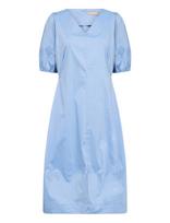 Culture - Cuantoinett Ss Dress - Iki kelių ir midi suknelės - Mėlyna