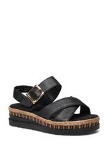 Rieker - Rieker Ladies' Sandals V7951-00 Black - Platforminės basutės - Juoda