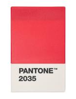 PANTONE - Pantone Creditcard Holder In Matte And Giftbox - Kortelių dėklas - Raudona