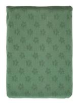 Södahl - Dug 140X370 Forget-Me-Not Damask Green - Staltiesė - Žalia