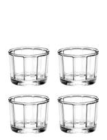 Serax - Glass Tumbler Low Surface By Sergio Herman Set/4 - Stiklinė vandeniui - Nude