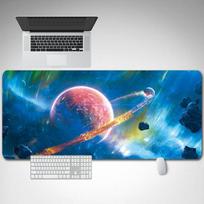 Negabaritinis žaidimų stalo kilimėlis Žaidimų klaviatūros rašomasis stalas Planet Mouse Pad 300*800*1.5mm