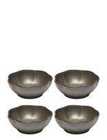 Serax - Bowl Ribbed L Green Inku By Sergio Herman Set/4 - Pusryčių dubenėlis - Žalia