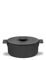 Serax - Pot Enamel Cast Iron D20 Surface By Sergio Herman - Troškintuvas - Juoda