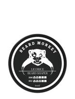 Beard Monkey - Beard Shaper Licorice - Barzdos vaškas ir barzdos balzamas - Nude